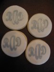 Monogram Cookies