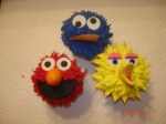 Sesame Street cupcakes