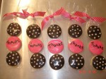 Polka dot cookies