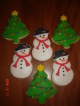 Christmas trees &&nbsp;snowmen