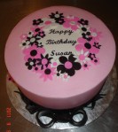 Pink & fondant&nbsp;flowers
